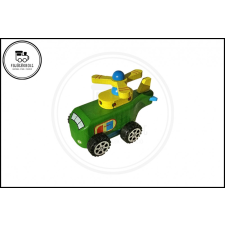  Felhúzható helikopter - Zöld fajáték