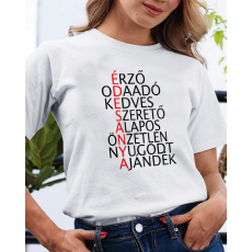  Feliratos póló - Édesanya póló
