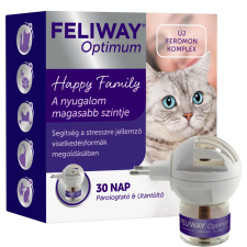  Feliway Optimum párologtató készülék + utántöltő 48ml vitamin, táplálékkiegészítő macskáknak