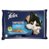 FELIX állateledel alutasakos felix fantastic macskáknak lazac-lepényhal aszpikban 4x85g