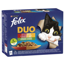  Felix Fantastic Duo Házias válogatás zöldséggel aszpikban nedves macskaeledel 12x85g macskaeledel