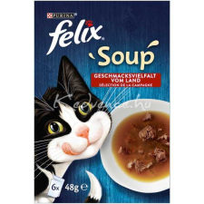 Félix Felix Soup Házias Válogatás 6x48g macskaeledel