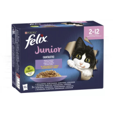 Felix Junior fantastic vegyes válogatás 12x85g macskaeledel