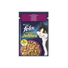 FELIX Sensations Jellies (kacsa,spenót - aszpikban) 85g macskaeledel