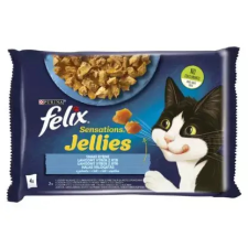  Felix Sensations Sauces Halas válogatás szószban nedves macskaeledel 4x85g macskaeledel