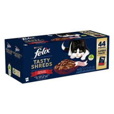 FELIX TASTY SHREDS Multipack 44x80g csirke/marha/kacsa/pulyka lében macskaeledel