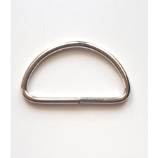 Félkarika (D-karika), 45mm - nikkel 1db rövidáru