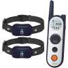 Felliner Elektromos nyakörv tréning 2 kutyának, Felliner, X3, hatótávolság 1800 méter, elektronikus kerítés, impulzus 30 szint, rezgés, hang és hely, vízállóság, készenléti autonómia 185 nap, szürke