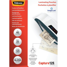  Fellowes A5 125mic 25db-os lamináló fólia lamináló fólia