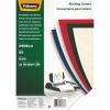 FELLOWES Hátlap, A4, 250 g, fényes, FELLOWES "Chromolux", piros