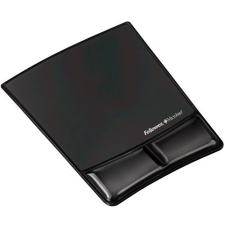 FELLOWES Health-V Crystal egéralátét csuklótámasszal fekete (9182301) 9182301 egérpad