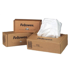 FELLOWES Hulladékgyűjtő zsákok iratmegsemmisítőhöz, 75-85 literes kapacitásig, Fellowes® 50 db/csomag, iratmegsemmisítő
