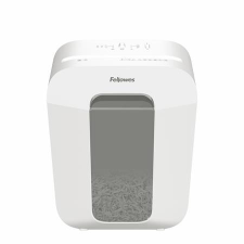 FELLOWES Iratmegsemmisítő, konfetti, 9 lap, FELLOWES &quot;Powershred® LX50&quot; fehér iratmegsemmisítő