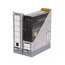 FELLOWES Iratpapucs 8cm, karton, Bankers Box® System by Fellowes® irattartó