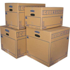 FELLOWES Költöztető doboz, 35x35X55 cm, FELLOWES  SmoothMove™ Everyday papírárú, csomagoló és tárolóeszköz