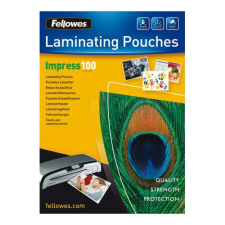 FELLOWES Lamináló fólia Fellowes A/4 100 mic. 100 lap/csomag lamináló fólia