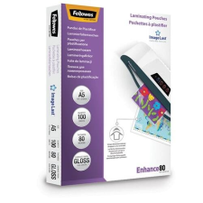 FELLOWES Lamináló fólia Fellowes A/5 80 mic. lamináló fólia