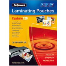 FELLOWES laminálógéphez fényes meleglamináló fólia 125 mikron, A2 (IFW53093) lamináló fólia