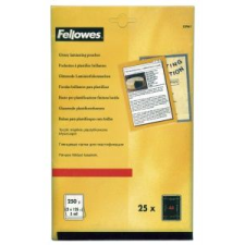 FELLOWES laminálógéphez fényes meleglamináló fólia 125 mikron, A5 (IFW53961) (IFW53961) lamináló fólia