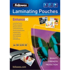 FELLOWES laminálógéphez fényes meleglamináló fólia 80 mikron, A3 (IFW53062) (IFW53062) lamináló fólia