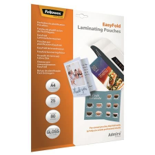 FELLOWES laminálógéphez fényes meleglamináló fólia 80 mikron, A4  (IFW56019 / 5601901) (5601901) lamináló fólia