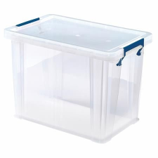 FELLOWES Mûanyag tároló doboz, átlátszó, 18,5 liter, FELLOWES, "ProStore" bútor