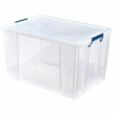 FELLOWES Mûanyag tároló doboz, átlátszó, 85 liter, FELLOWES, "ProStore" bútor