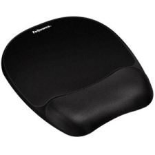 FELLOWES Memory Foam egéralátét habtöltésű csuklótámasszal fekete (9176501) (fellowes9176501) egérpad