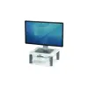 FELLOWES Monitorállvány FELLOWES Premium Plus fiókkal platinaszürke