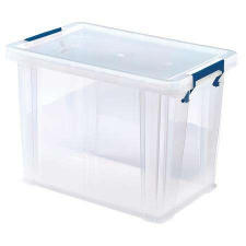 FELLOWES Műanyag tároló doboz, átlátszó, 18,5 liter, FELLOWES, &quot;ProStore™&quot; bútor