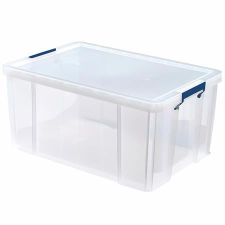 FELLOWES Műanyag tároló doboz, átlátszó, 70 liter, FELLOWES, &quot;ProStore™&quot; bútor