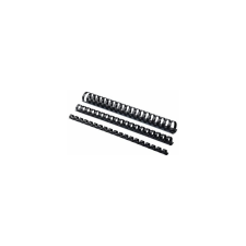 FELLOWES Spirál, műanyag, 22 mm, 151-180 lap, FELLOWES, 50 db/doboz, fekete spirálozó gép