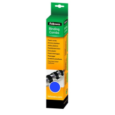 FELLOWES Spirál, műanyag, 6 mm, 10-20 lap, FELLOWES, 25 db, kék spirálozó gép