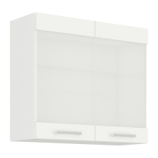  Felsőszekrény, fehér, SPLIT 80 GS-72 2F bútor