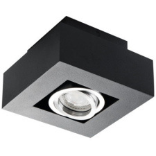  Felületre szerelt halogén SPOT mozgatható fekete GU10 STOBI DLP Kanlux lámpatest világítás