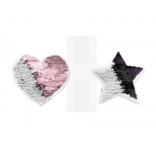  Felvasalható flitteres dísz dekorációs kellék