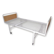 Fém betegágy / kórtermi ágy emelhető fejtámlával, kerekekkel 190x80 cm gyógyászati segédeszköz