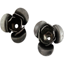  Fém díszítőelem rózsa 1,2cm 10db/cs. dekorációs kellék