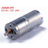  Fém hajtóműves 24V DC egyenáramú motor JGA25-370, nagy nyomaték, 60 ford/perc