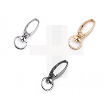  Fém karabiner 9 mm - 5 db dekorációs kellék