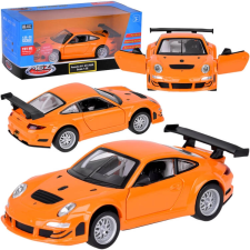 Fém Porsche 911 GT3 RSR modell 1:32 világító és hanghatással autópálya és játékautó