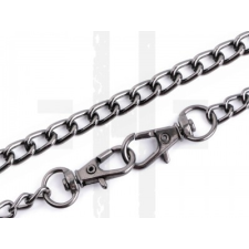  Fém táskalánc karabinerrel - 120 cm dekorációs kellék