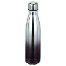 Fém Thermo palack - 500 ml Szürke-Fekete, Smile termosz