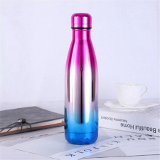 Fém Thermo palack - 500 ml Szürke-Lila, Smile termosz