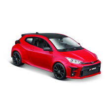 Fém Toyota Yaris Modell 2021 Piros autópálya és játékautó
