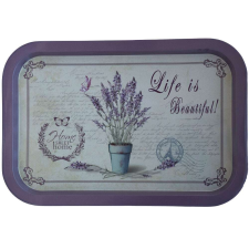 Fémlemez Pufo Life is Beautiful desszert, sütemények, előételek, 34 x 23 cm konyhai eszköz