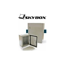  Fémszekrény Skybox 250x200x140 villanyszerelés