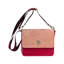 Fenna crossbody táska, Piros, 19x6x16 cm, Uni kollekció kézitáska és bőrönd