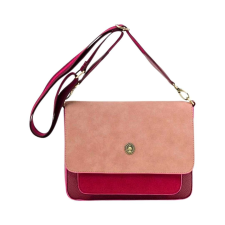 Fenna crossbody táska, Piros, 25x7x20 cm, Uni kollekció kézitáska és bőrönd