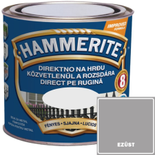FÉNYES EZÜST - HAMMERITE FÉMFESTÉK- KÖZVETLENÜL A ROZSDÁRA - 0,75L zománcfesték